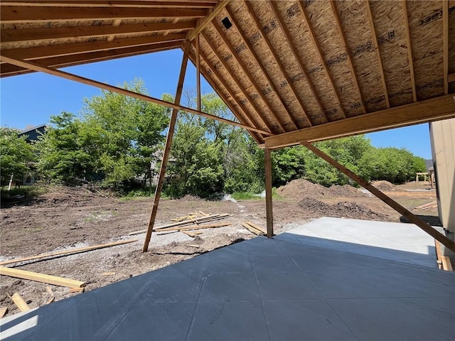 16920 Parkhill St, Overland Park, KS 66221 - view of patio / terrace with view of scattered trees