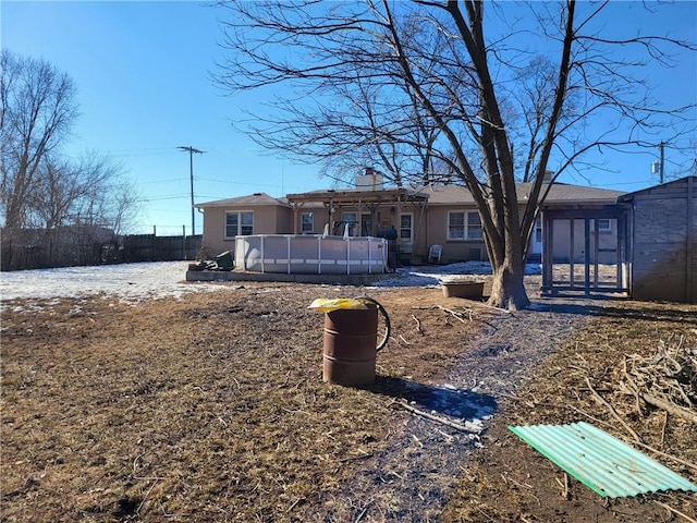 view of rear view of house