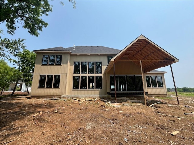 17028 Parkhill St, Overland Park, KS 66221 - back of property with a shingled roof