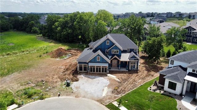 17028 Parkhill St, Overland Park, KS 66221 - aerial view of residential area