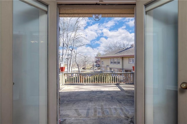 view of entryway