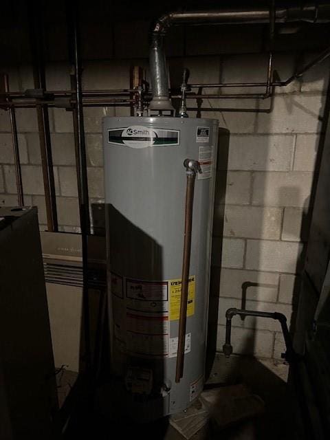 utilities with water heater