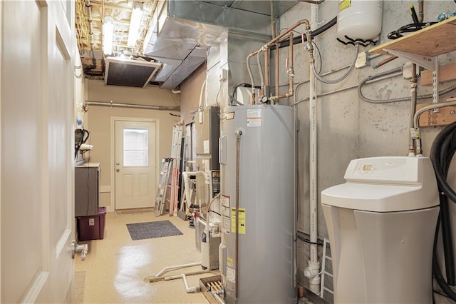 utilities with water heater