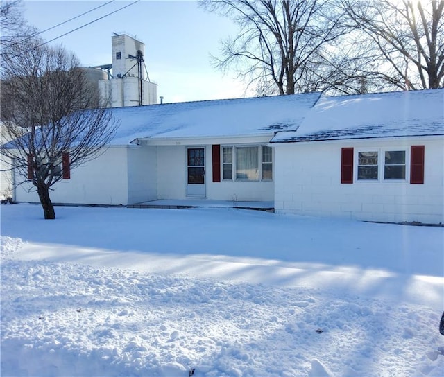 view of ranch-style house