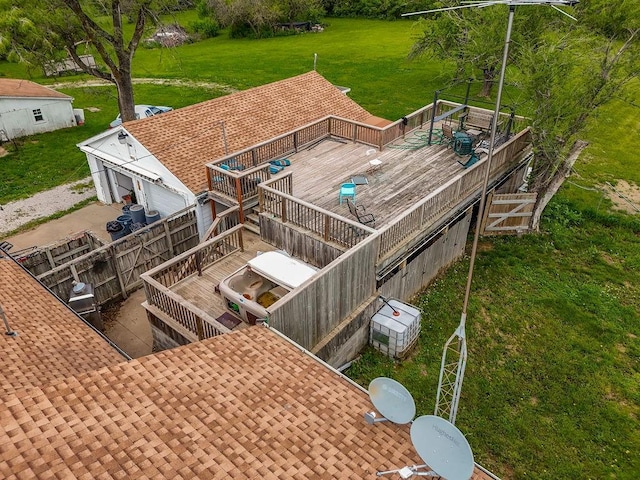 aerial view