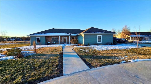 view of ranch-style home