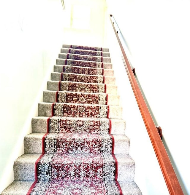 view of stairs