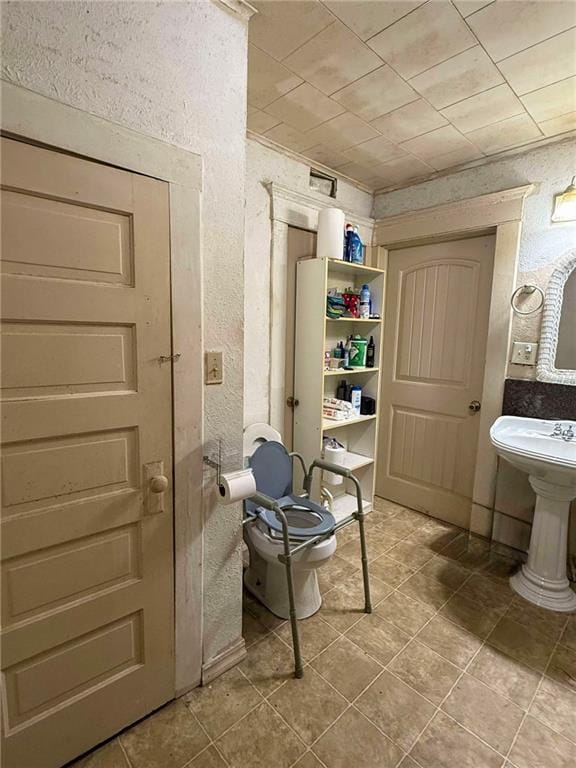 bathroom with toilet