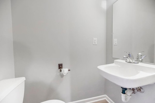 bathroom with toilet