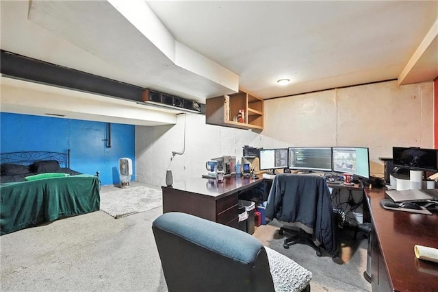 4722 Switzer Rd, Shawnee, KS 66203 - view of carpeted home office
