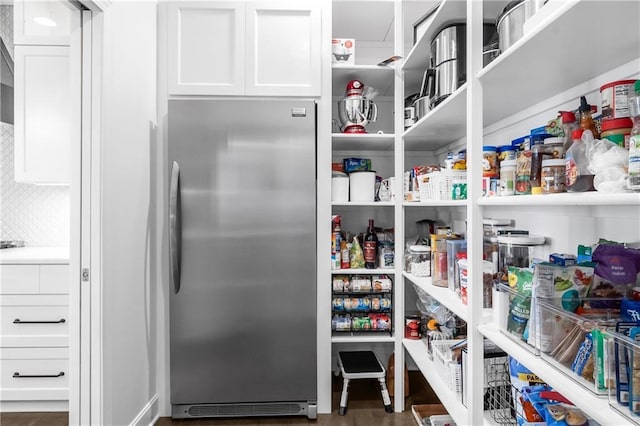 view of pantry