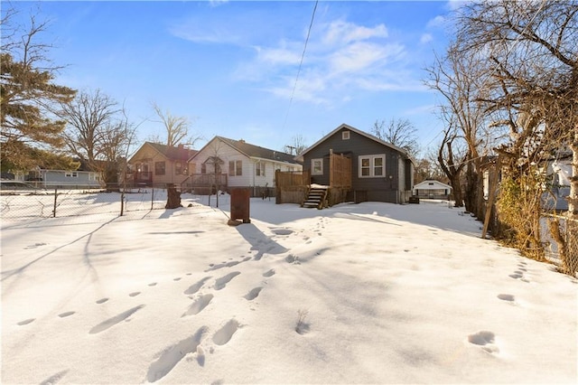 view of ranch-style house