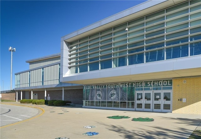 view of building exterior