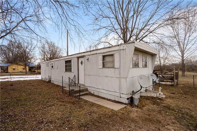 view of side of property