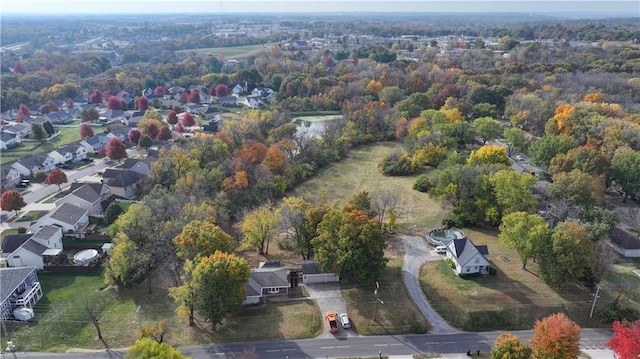 drone / aerial view