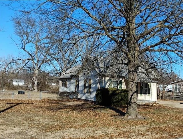 view of side of home