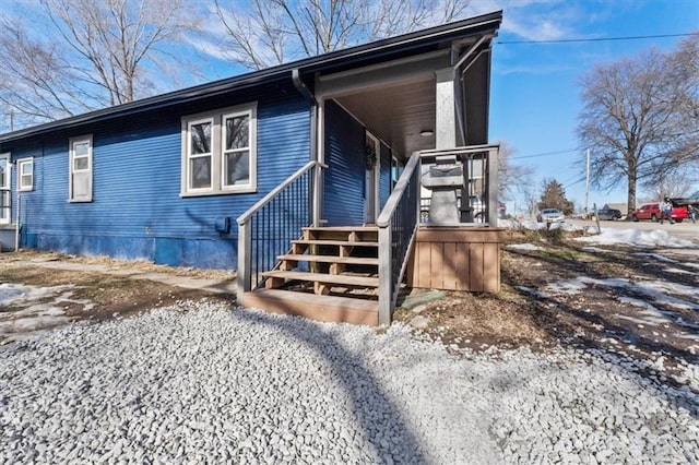 view of front of house