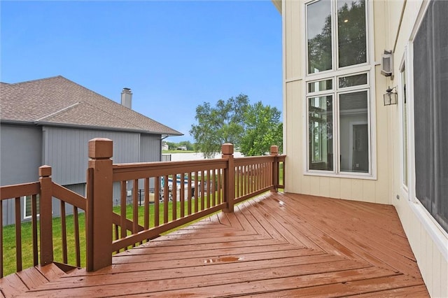 4749 SW Gull Point Dr, Lees Summit, MO 64082 - view of wooden terrace