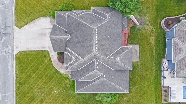 4749 SW Gull Point Dr, Lees Summit, MO 64082 - bird's eye view