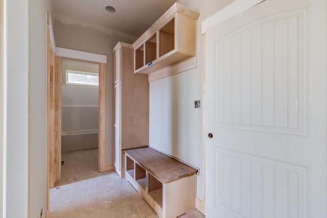 view of mudroom