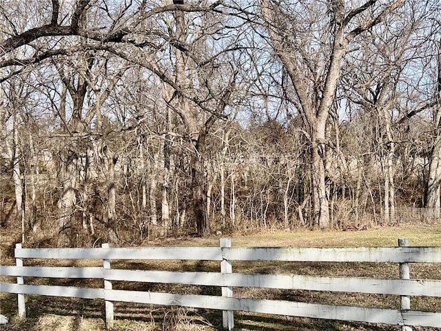 view of yard with a water view