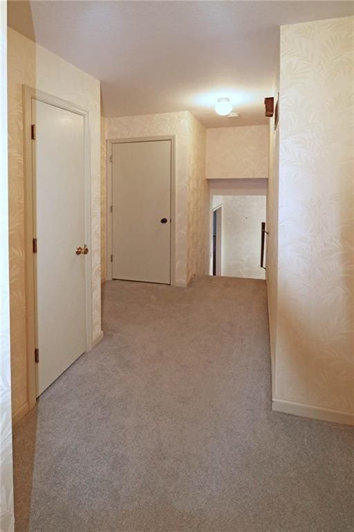 corridor with carpet