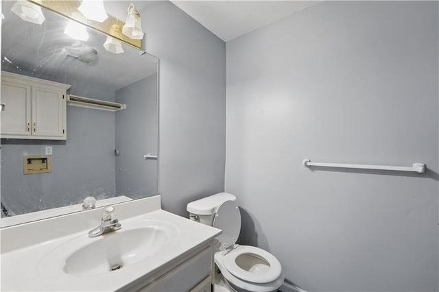 2016 NE Summerfield Ct, Blue Springs, MO 64029 - half bath featuring toilet and vanity