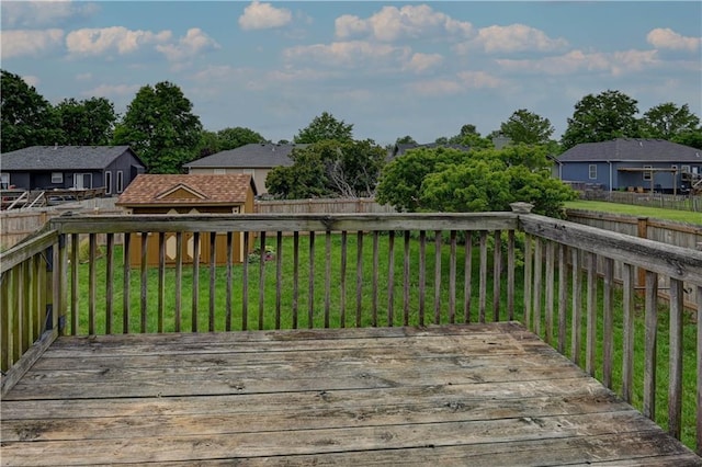 828 SW Harvest Dr, Grain Valley, MO 64029 - wooden terrace with a residential view