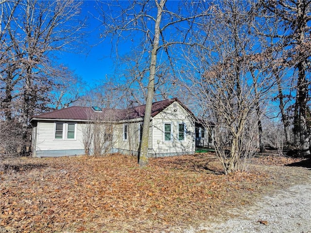 view of ranch-style house