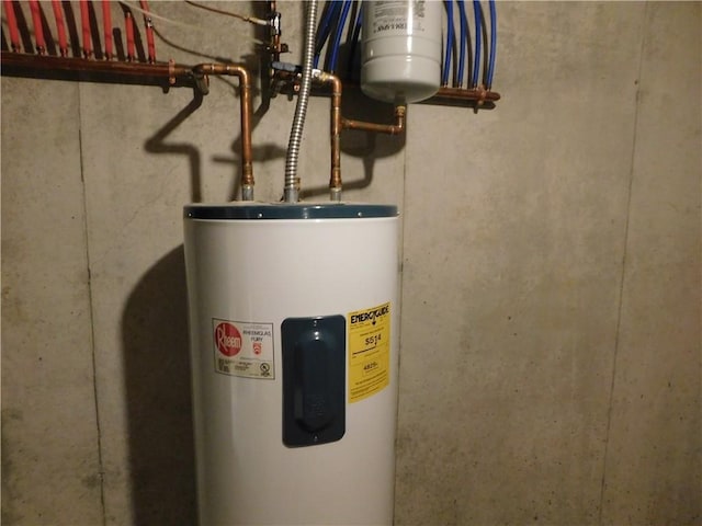 utilities featuring water heater