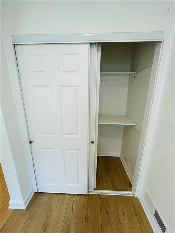 view of closet