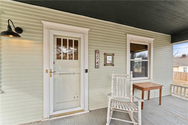 view of property entrance