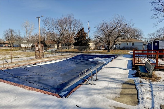 view of pool