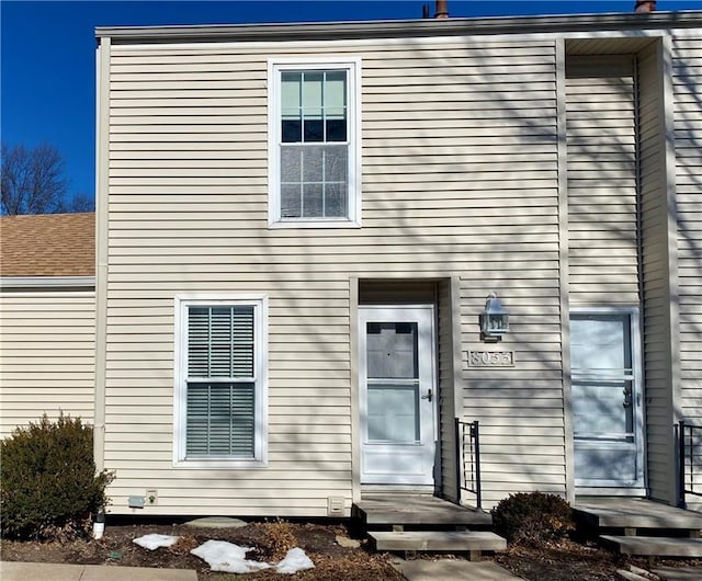 view of rear view of house