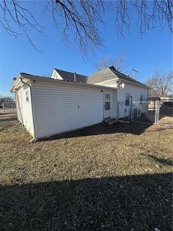 view of rear view of property