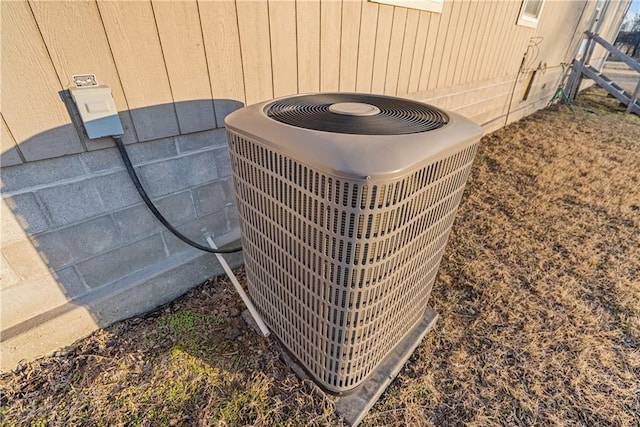 exterior details featuring central air condition unit