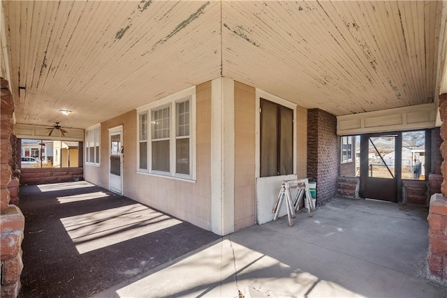 exterior space with a patio