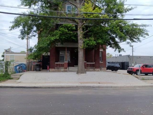 view of obstructed view of property