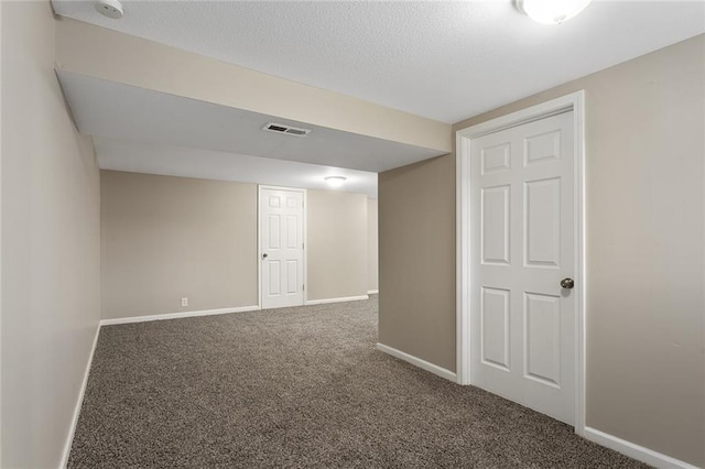 unfurnished room with carpet