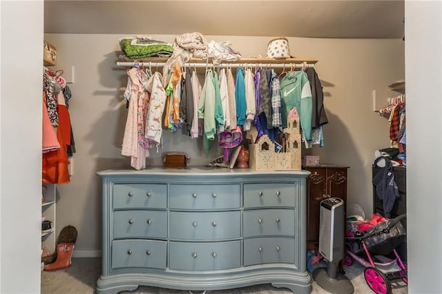 view of spacious closet