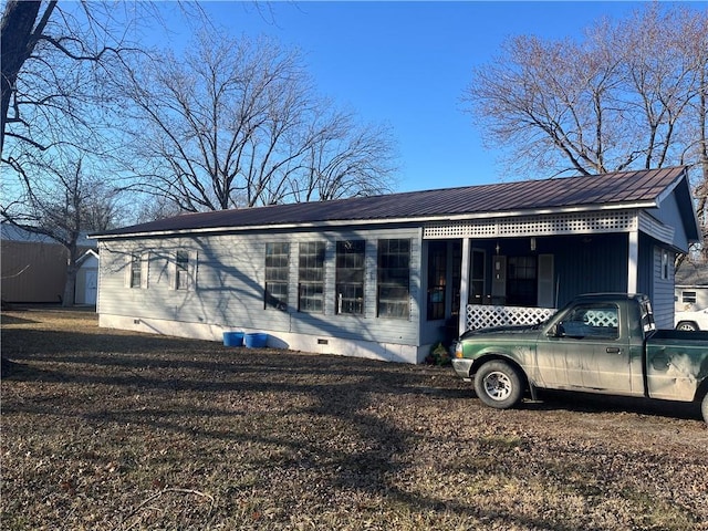 view of rear view of house