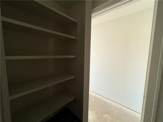 view of closet