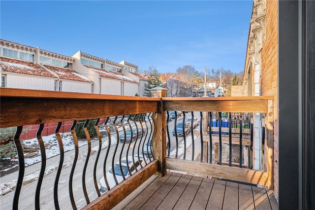 1102 W 46th St Unit 3, Kansas City, MO 64111 - balcony featuring a residential view