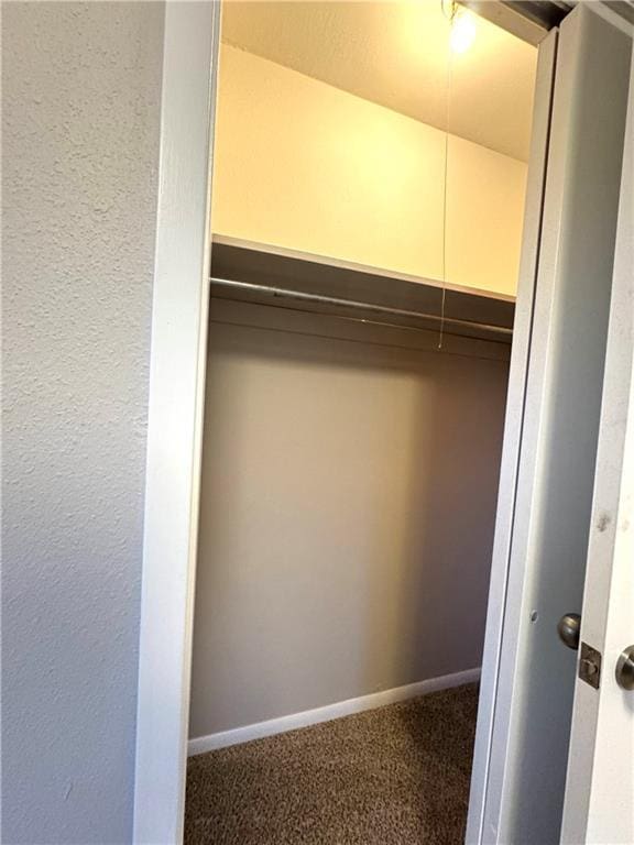 view of closet