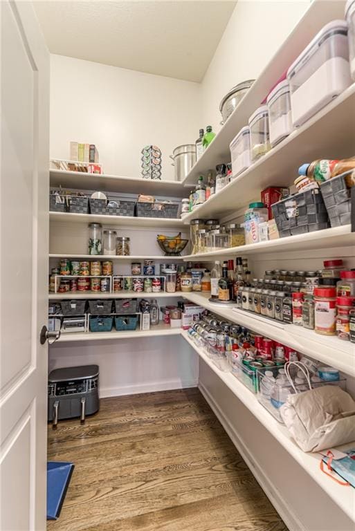 view of pantry