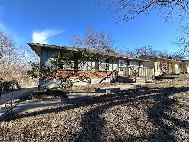 view of rear view of house