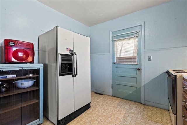 kitchen with white appliances