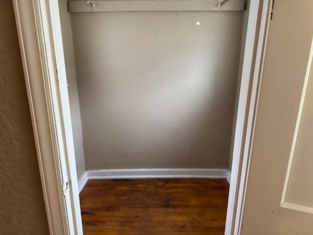 view of closet