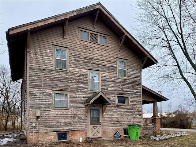 view of back of house