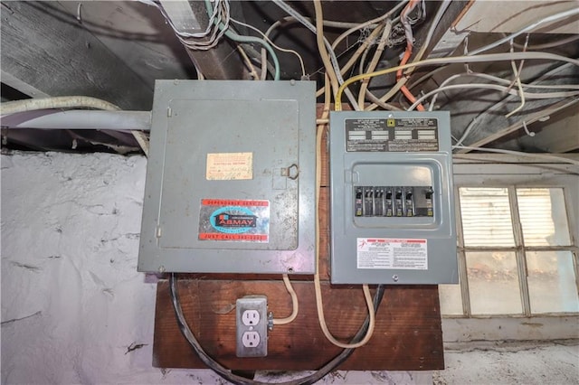 utilities with electric panel